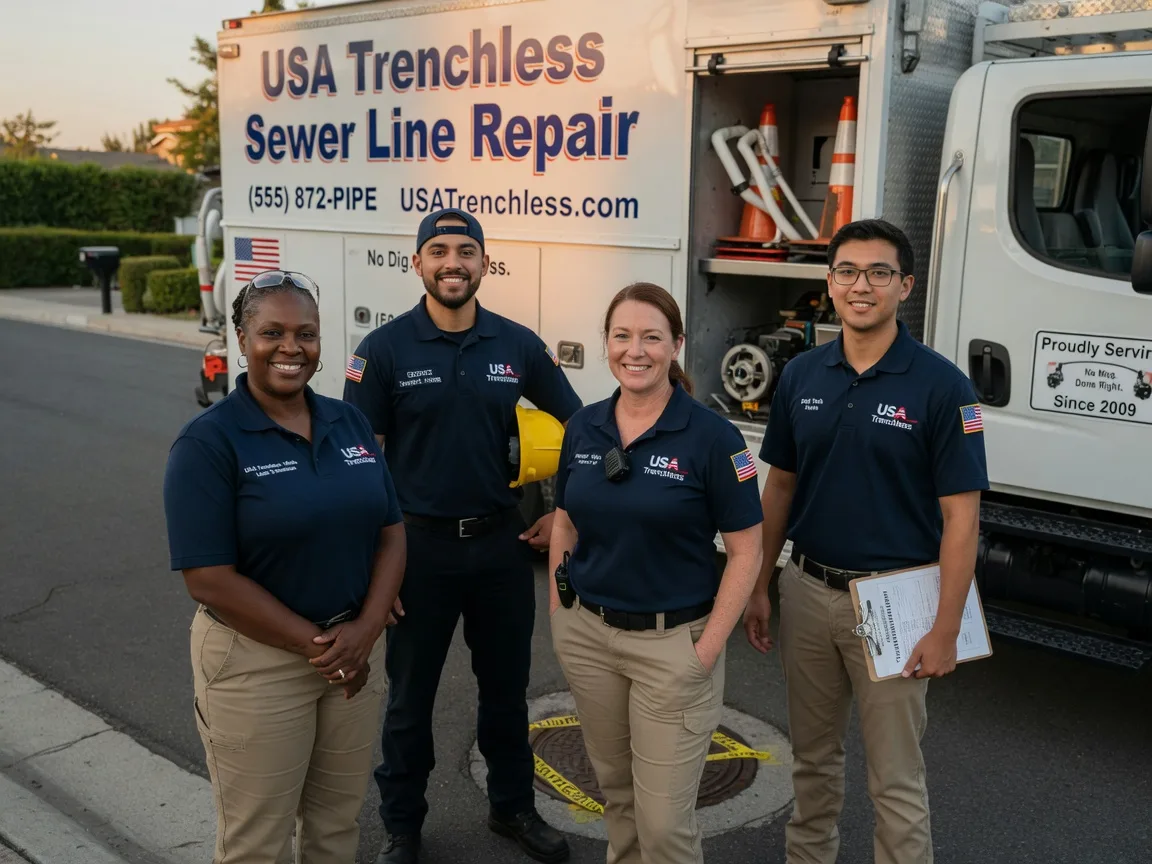 Sewer Line Repair company in Hope Mills, NC